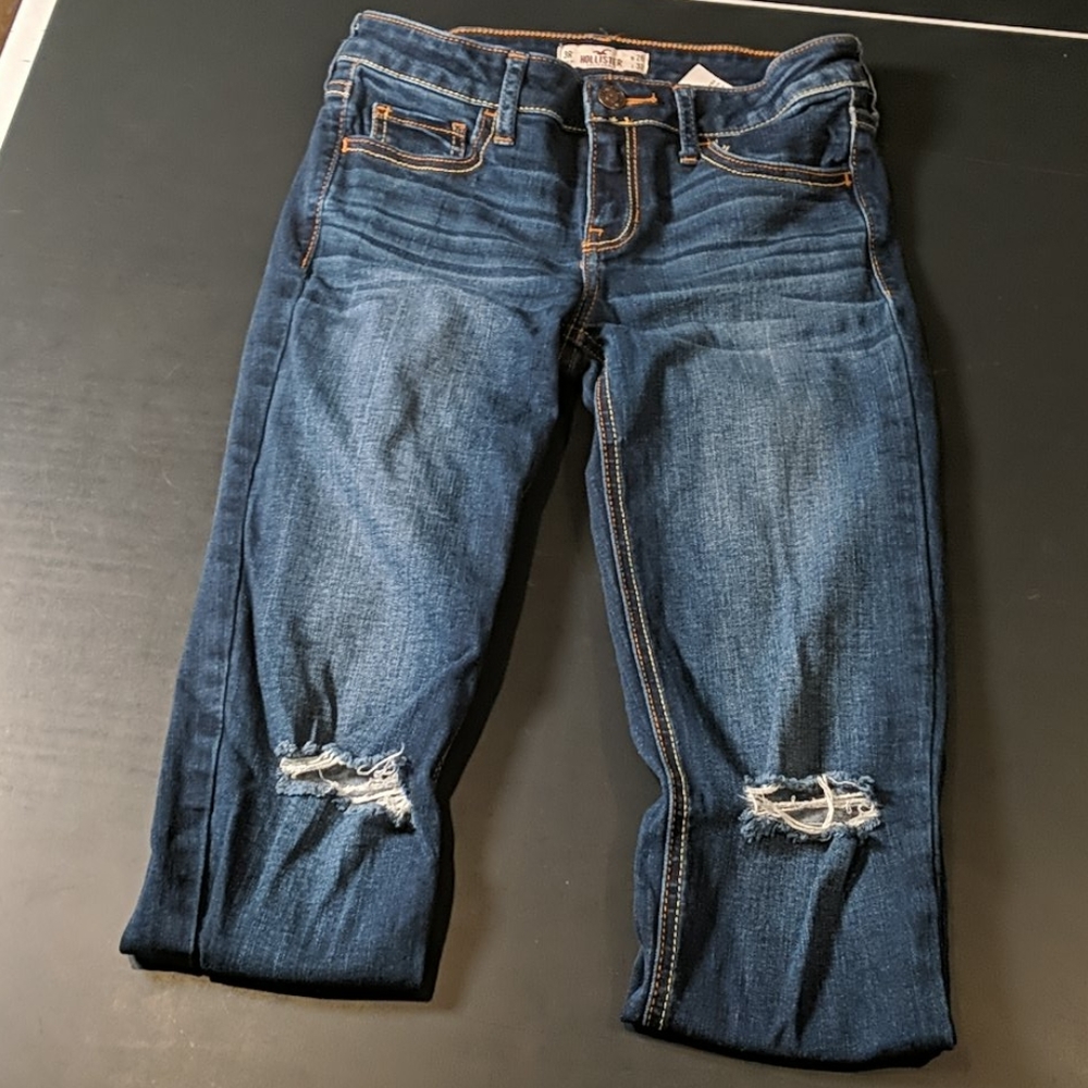 Hollister Jeans with Knee rips